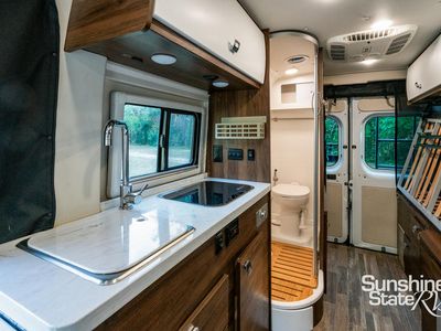 2022 Winnebago Travato — engine compartment view