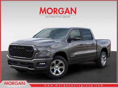 2026 Ram 1500 Big Horn/Lone Star in Gray — front three-quarter view