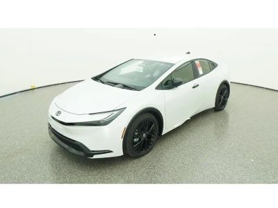 2026 Toyota Prius Plug-In Hybrid Nightshade in Wind Chill Prl — front three-quarter view