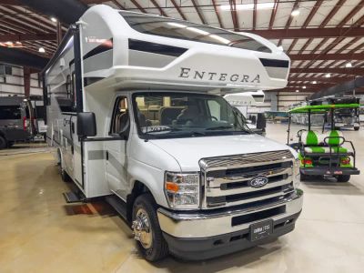 2027 Entegra ODYSSEY — front three-quarter view