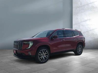 2026 GMC Acadia — front three-quarter view