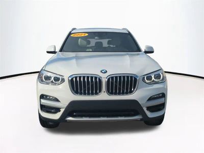 2021 BMW X3 — rear three-quarter view