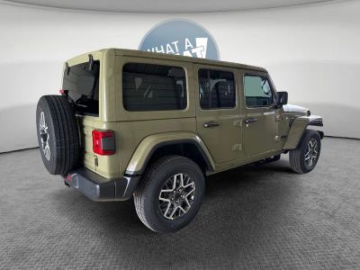 2026 Jeep Wrangler — rear three-quarter view