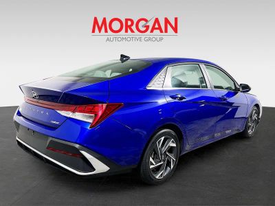 2025 Hyundai Elantra — rear three-quarter view