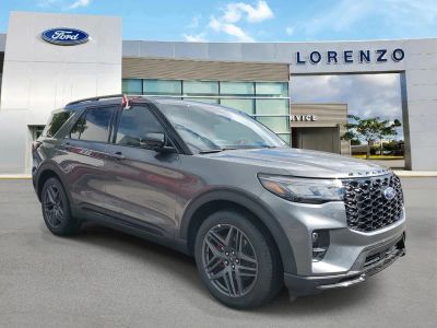 2026 Ford Explorer — rear three-quarter view