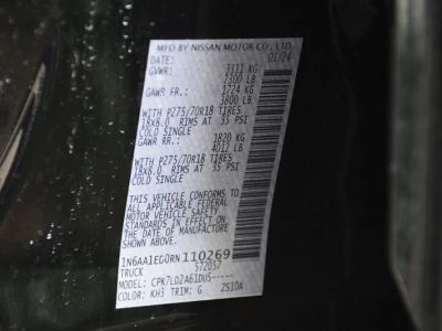2024 Nissan Titan — photo 36 view