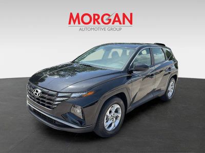 2023 Hyundai Tucson — rear three-quarter view