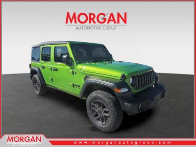 2026 Jeep Wrangler Sport S — front three-quarter view