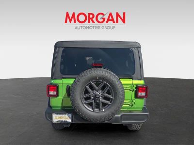 2026 Jeep Wrangler — engine compartment view