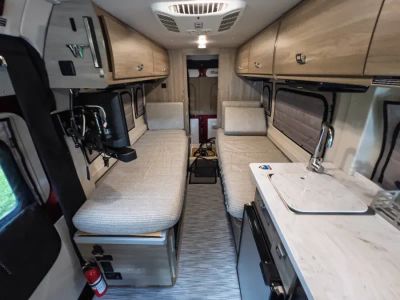 2022 Winnebago TRAVATO — engine compartment view
