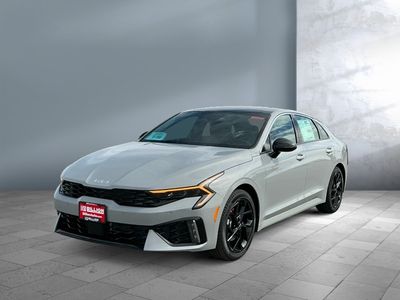 2026 Kia K5 — front three-quarter view