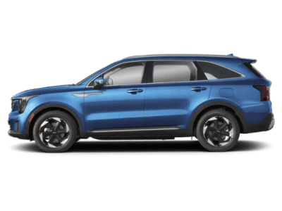 2026 Kia Sorento Plug-In Hybrid — rear three-quarter view