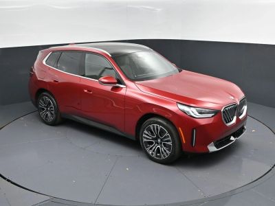 2026 BMW X3 N/A in Red Metallic — front three-quarter view