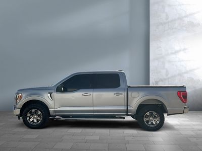 2021 Ford F-150 — rear three-quarter view