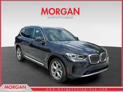 2024 BMW X3 sDrive30i in Gray — front three-quarter view