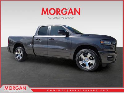 2026 Ram 1500 Express in Gray — front three-quarter view