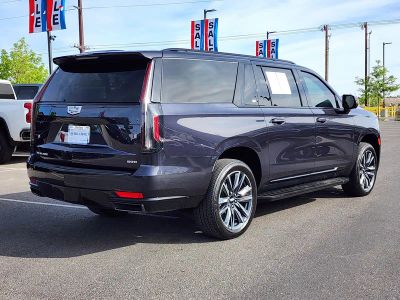 2024 Cadillac Escalade ESV — rear three-quarter view