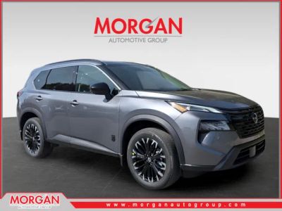2026 Nissan Rogue Dark Armor in Gray — front three-quarter view