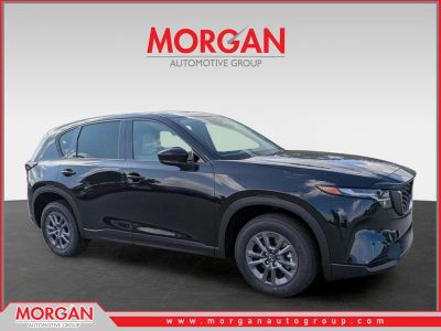 2026 Mazda CX-5 2.5 S Select in Jet Black Mica — front three-quarter view