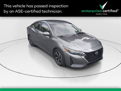 2024 Nissan Sentra SV CVT — front three-quarter view