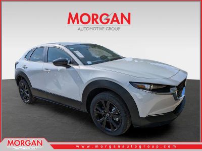 2026 Mazda CX-30 2.5 S Select Sport in White — front three-quarter view
