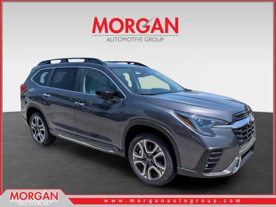 2026 Subaru Ascent Touring in Magnetite Gray Metallic — front three-quarter view