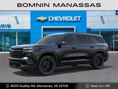 2026 Chevrolet Traverse — rear three-quarter view