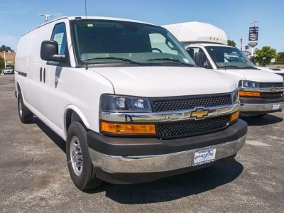 2026 Chevrolet Express Cargo — rear three-quarter view