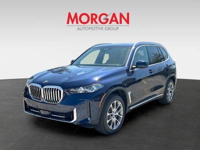 2026 BMW X5 — rear three-quarter view