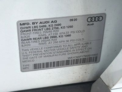 2021 Audi Q5 — photo 41 view