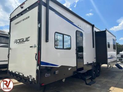 2026 Forest River RV Vengeance Rogue Armored — rear three-quarter view