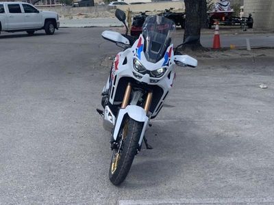 2025 Honda Africa Twin Adventure Sports ES — rear three-quarter view