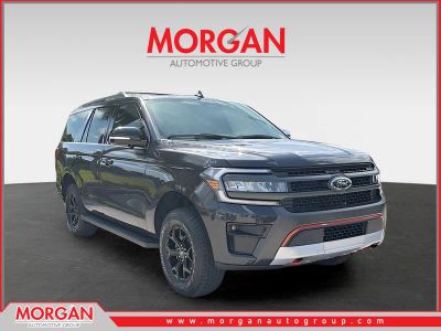 2023 Ford Expedition Timberline in Dark Matter Metallic — front three-quarter view