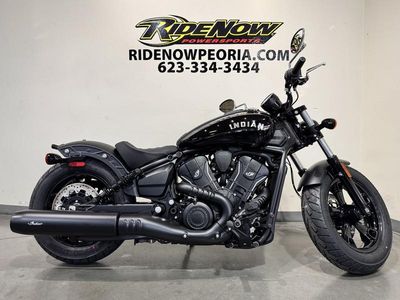 2026 Indian Motorcycle Scout Sixty Bobber Black Metallic - Photo 1