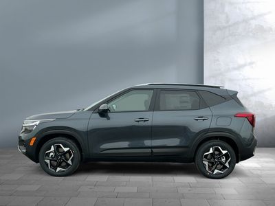 2026 Kia Seltos — rear three-quarter view