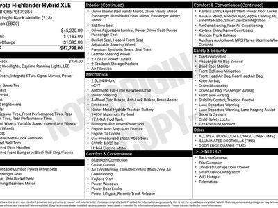 2023 Toyota Highlander Hybrid — interior view
