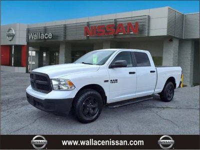 2017 RAM 1500 SLT in Bright White Clearcoat — front three-quarter view