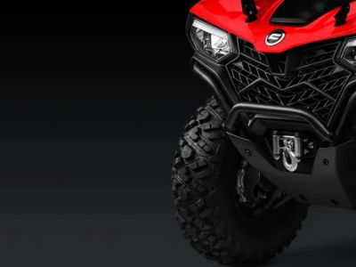 2026 CFMOTO CForce 500 — rear three-quarter view