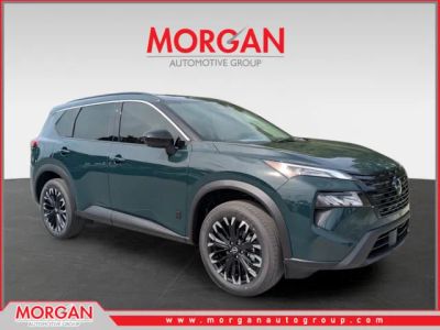 2026 Nissan Rogue Dark Armor in Black — front three-quarter view