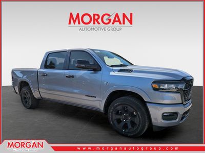 2026 Ram 1500 Big Horn/Lone Star in Silver — front three-quarter view