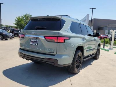 2025 Toyota Sequoia — rear three-quarter view