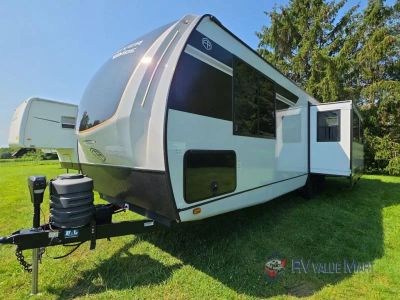 2025 Forest River RV Vibe — rear three-quarter view