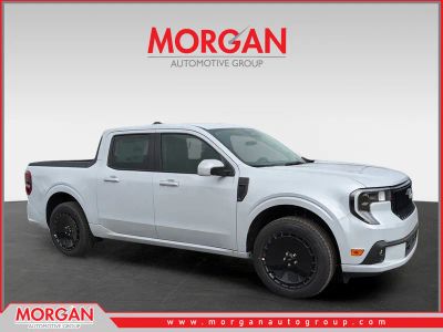2026 Ford Maverick Lobo Standard in White — front three-quarter view