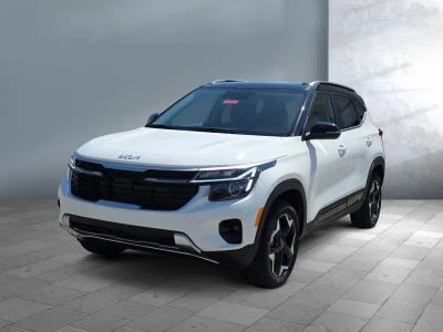 2026 Kia Seltos — front three-quarter view
