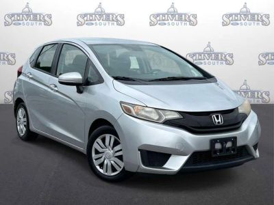 2016 Honda Fit LX in Silver — front three-quarter view