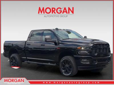 2026 Ram 2500 Tradesman in Black — front three-quarter view
