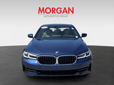 2022 BMW 5 Series — side profile view