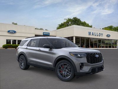 2026 Ford Explorer — rear three-quarter view