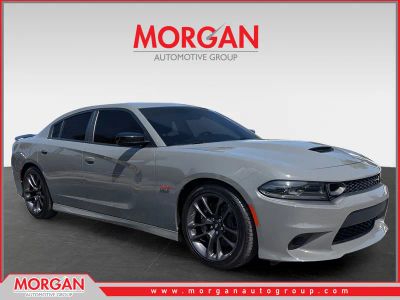 2023 Dodge Charger R/T Scat Pack in Gray — front three-quarter view