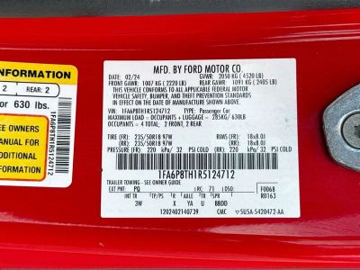 2024 Ford Mustang — photo 41 view
